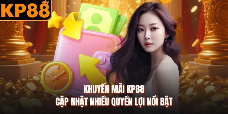 Khuyến mãi KP88 cập nhật nhiều quyền lợi nổi bật