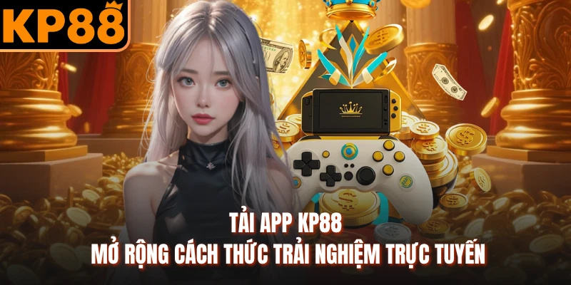 Tải app KP88 mở rộng cách thức trải nghiệm trực tuyến